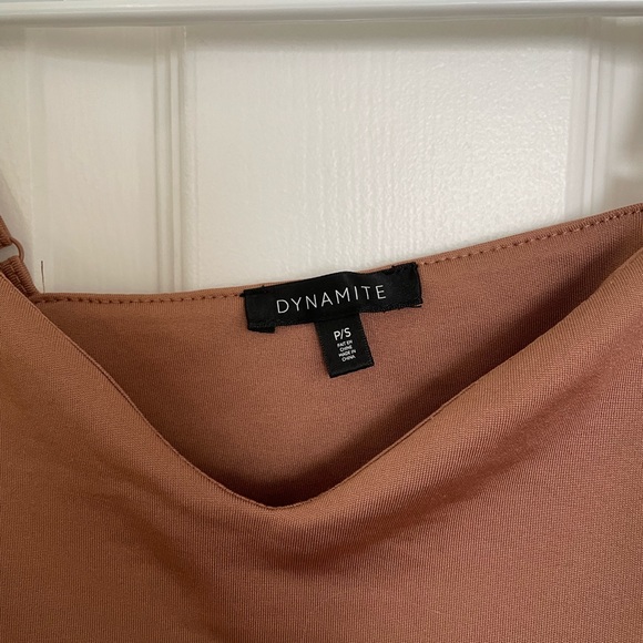 Dynamite Crop Spaghetti Strap Top - Picture 3 of 3